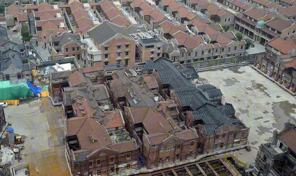 В Китае перевезли, а затем вернули назад целый старинный квартал