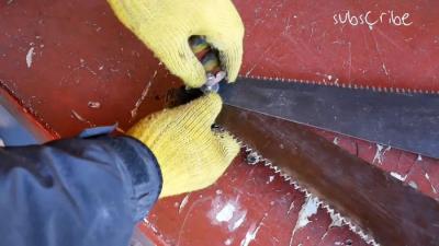 Резак по металлу из старых ножовок