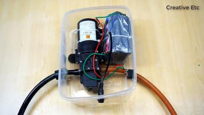 Портативная мини автомойка своими руками