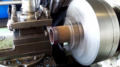 Как уменьшить диаметр стальной трубы трением