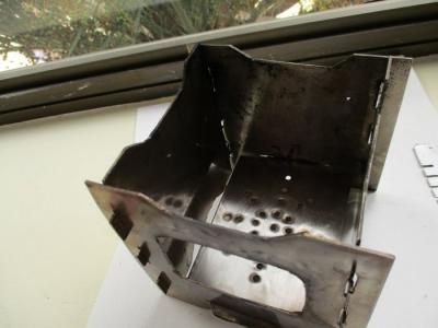 Как сделать складную карманную печку для готовки в походе Как сделать складную карманную печку для готовки в походе