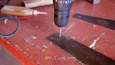 Резак по металлу из старых ножовок