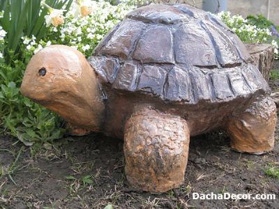 Идеи поделок садовых фигур своими руками