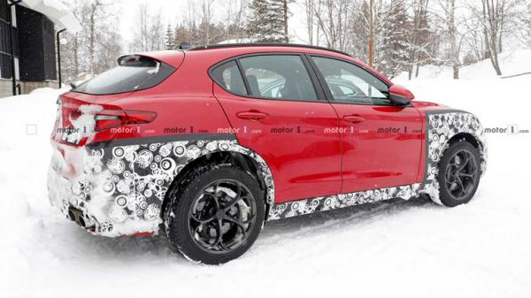 Появились рендеры обновленного кроссовера Alfa Romeo Stelvio