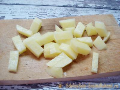 Детский суп с осьминожками