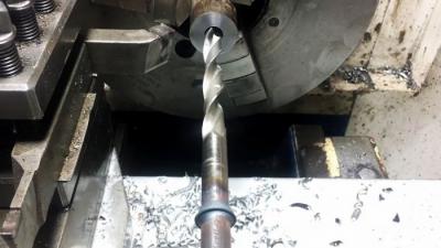 Наращивание сверла сваркой трением