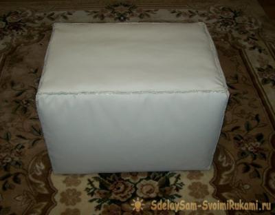 Как сделать оригинальный пуфик своими руками