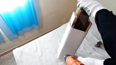 Как круглую трубу ПВХ превратить в квадратную Как круглую трубу ПВХ превратить в квадратную