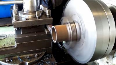 Как уменьшить диаметр стальной трубы трением