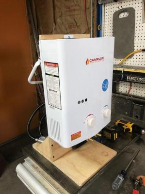 Портативный душ с газовым нагревом для кемпинга