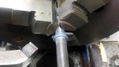 Наращивание сверла сваркой трением