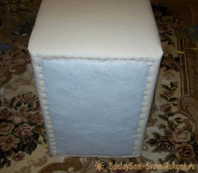 Как сделать оригинальный пуфик своими руками