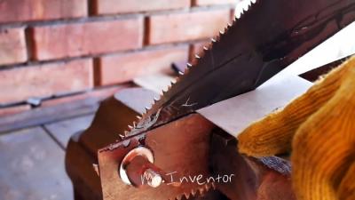 Резак по металлу из старых ножовок