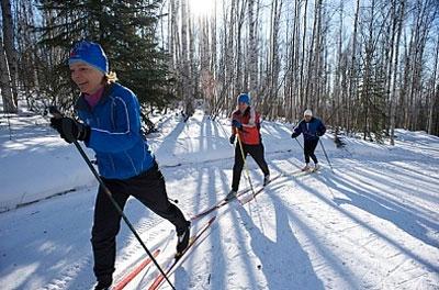 Лыжи для похудения. Ходьба и бег на лыжах для похудения