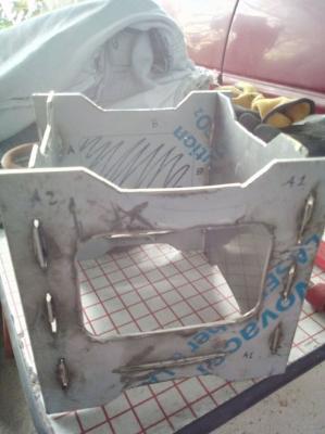 Как сделать складную карманную печку для готовки в походе Как сделать складную карманную печку для готовки в походе