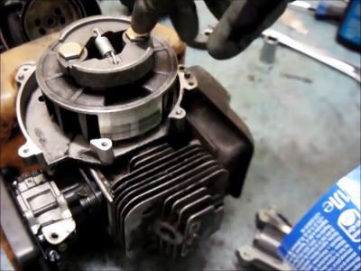 Плохо заводится бензокоса? Отрегулируйте зазор магнето