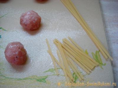 Детский суп с осьминожками