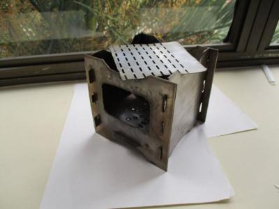 Как сделать складную карманную печку для готовки в походе Как сделать складную карманную печку для готовки в походе