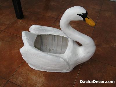 Идеи поделок садовых фигур своими руками