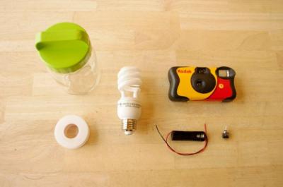 Фонарик в банке своими руками