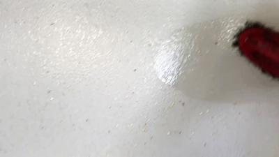 Мастер-класс: чистка кухонного фартука cодой и уксусом