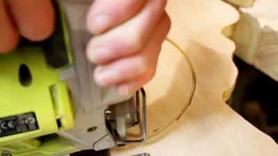 Используем деревянный диск для быстрой наточки ножей Используем деревянный диск для быстрой наточки ножей