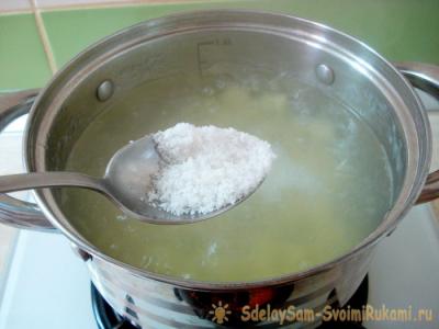 Детский суп с осьминожками