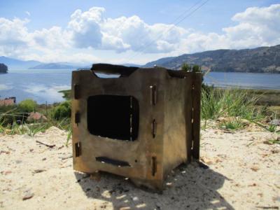 Как сделать складную карманную печку для готовки в походе Как сделать складную карманную печку для готовки в походе