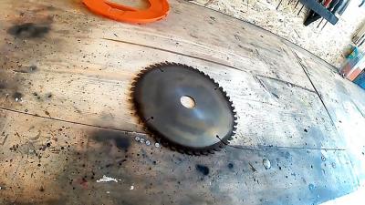 Как сделать садовый бур из пильного диска Как сделать садовый бур из пильного диска