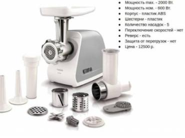 ТОП-10 электрических мясорубок начала 2019 года